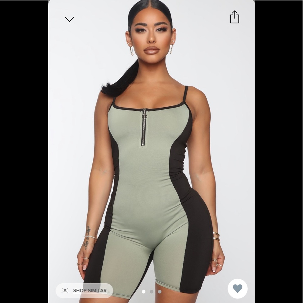 Fashion Nova "Trouble to Trust" Romper